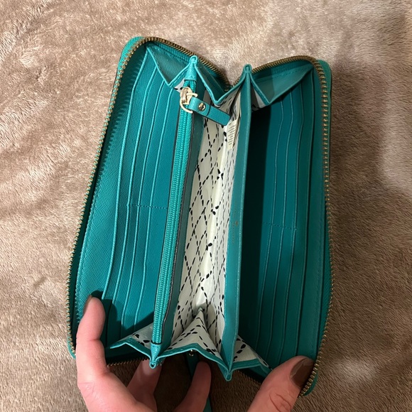 kate spade Handbags - Kate spade teal wallet